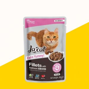 לה קט 85 גרם מזון רטוב לחתול בטעם סלמון