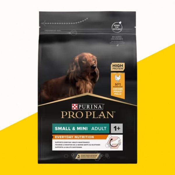ProPlan פרופלאן מיני 7 ק"ג בטעם עוף מזון יבש לכלבים בוגרים